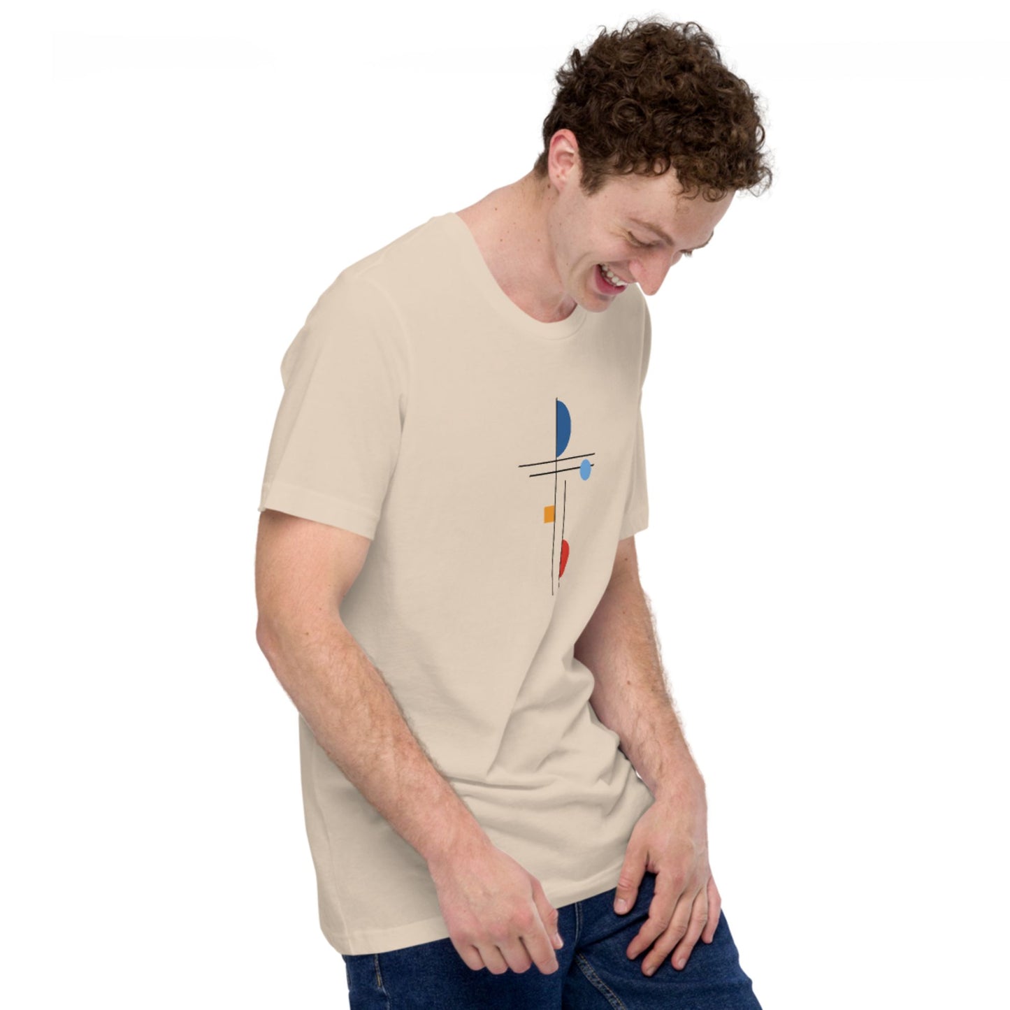 Unisex Abstract Art "Tulips" T-shirt