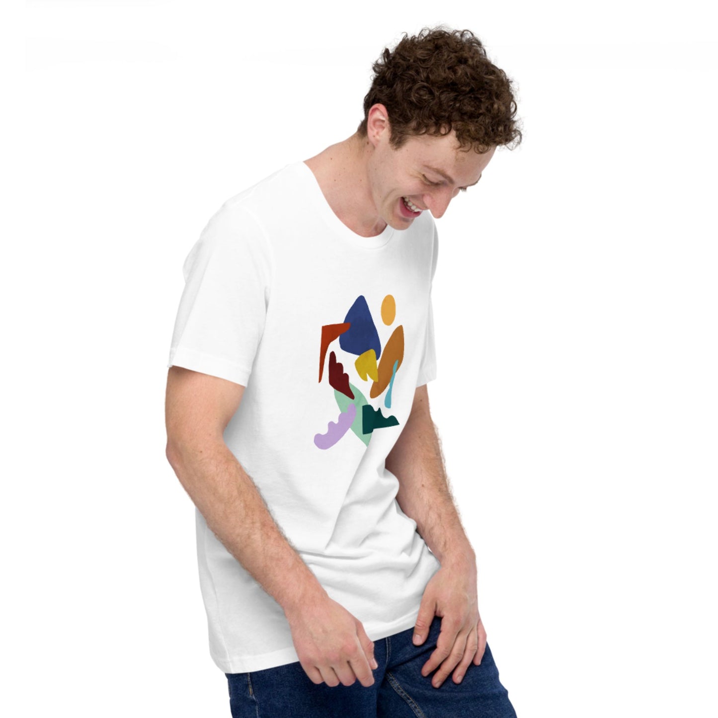 Unisex Abstract Art "Valley Landscape" T-shirt