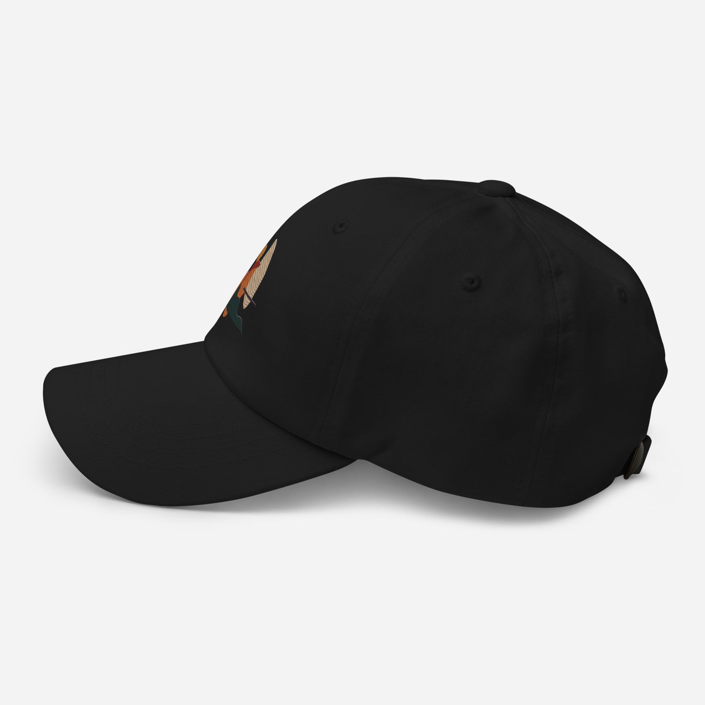 Embroidered Abstract Art Cap