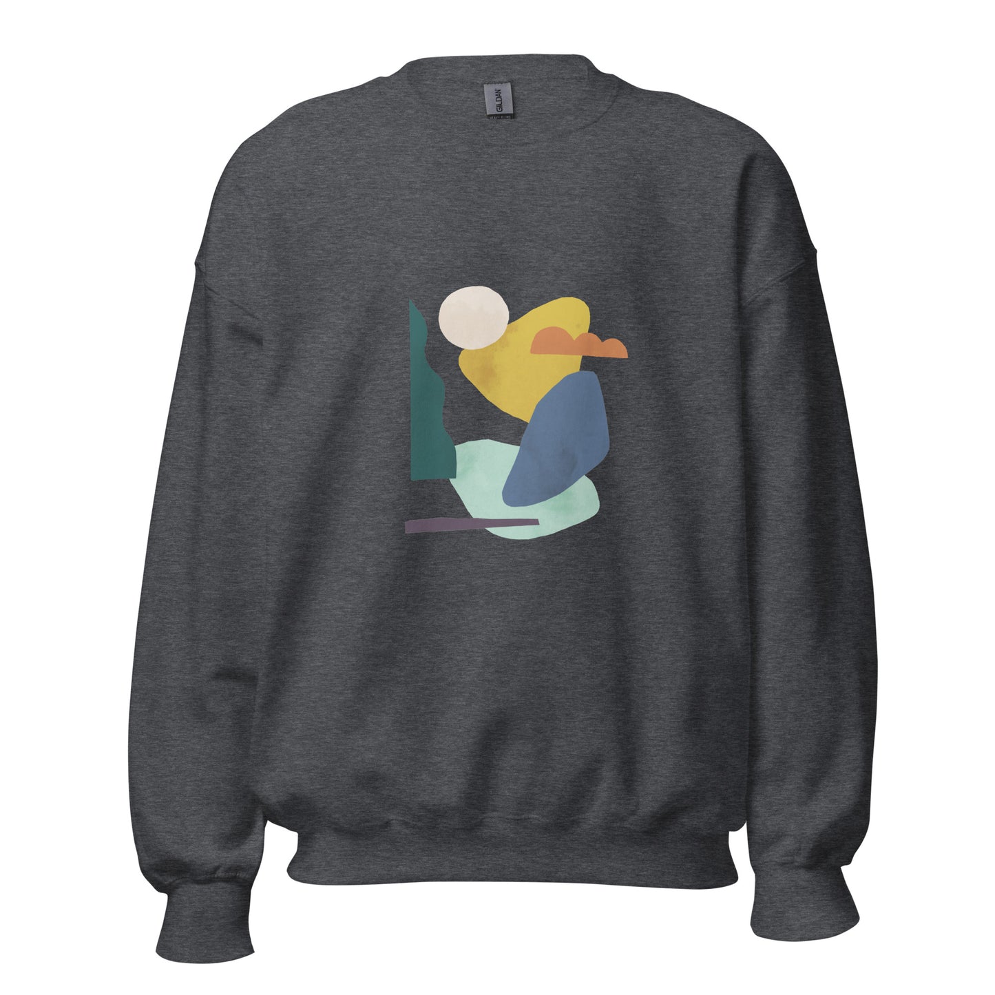 Unisex Abstract "Lagoon" Sweatshirt