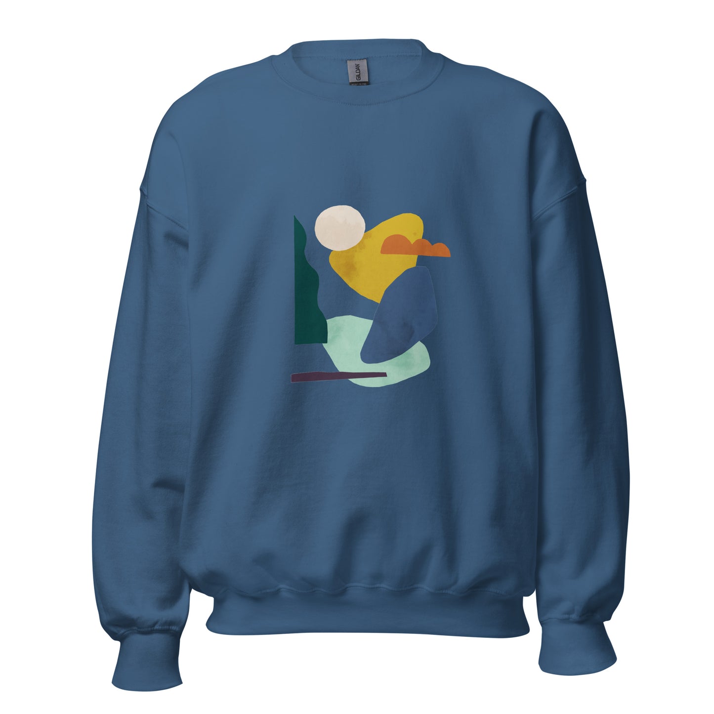 Unisex Abstract "Lagoon" Sweatshirt