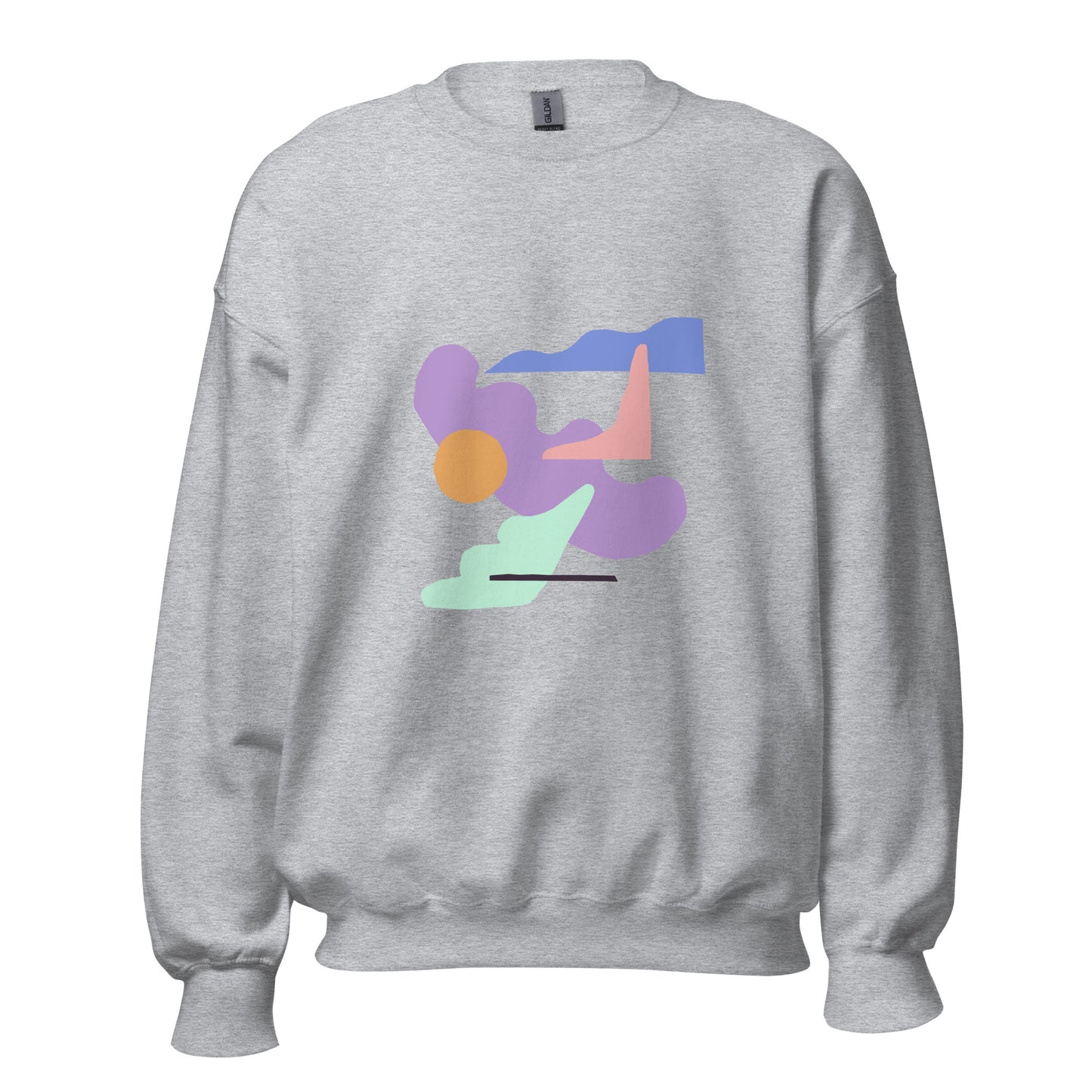 Unisex Abstract "80's" Sweatshirt