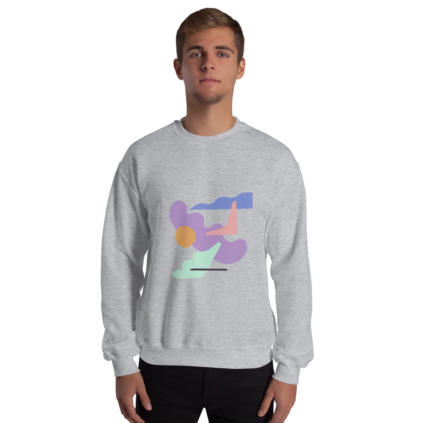 Unisex Abstract "80's" Sweatshirt