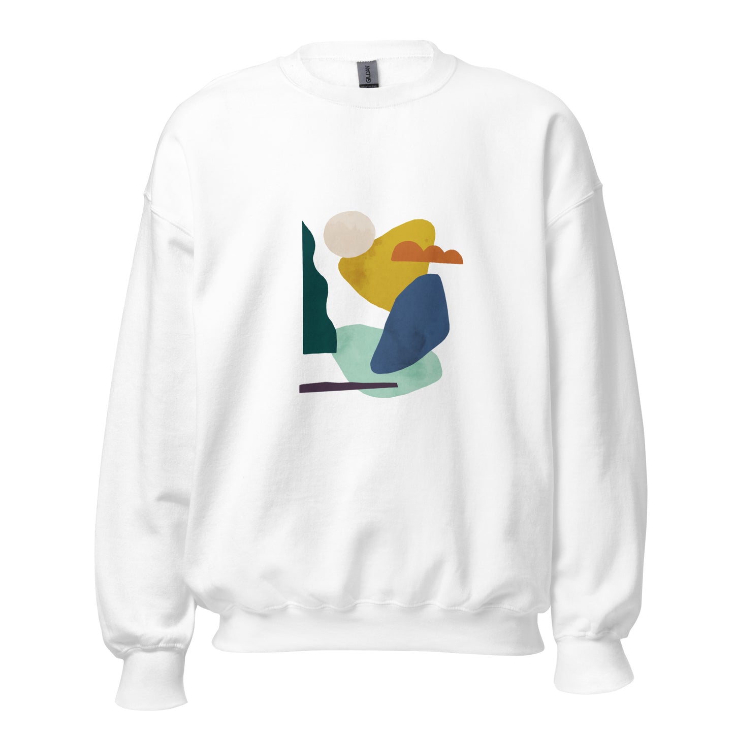 Unisex Abstract "Lagoon" Sweatshirt