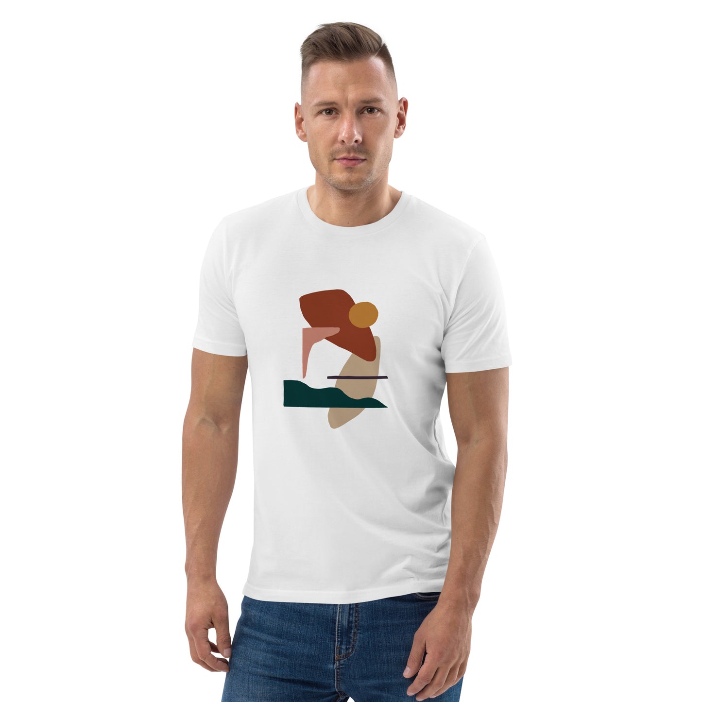 Unisex Abstract Art "Tropics" T-shirt