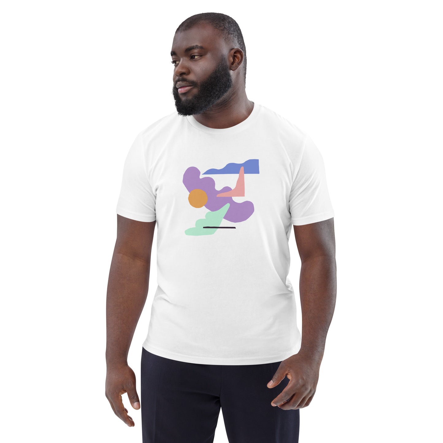 Unisex Abstract Art "80's" T-shirt