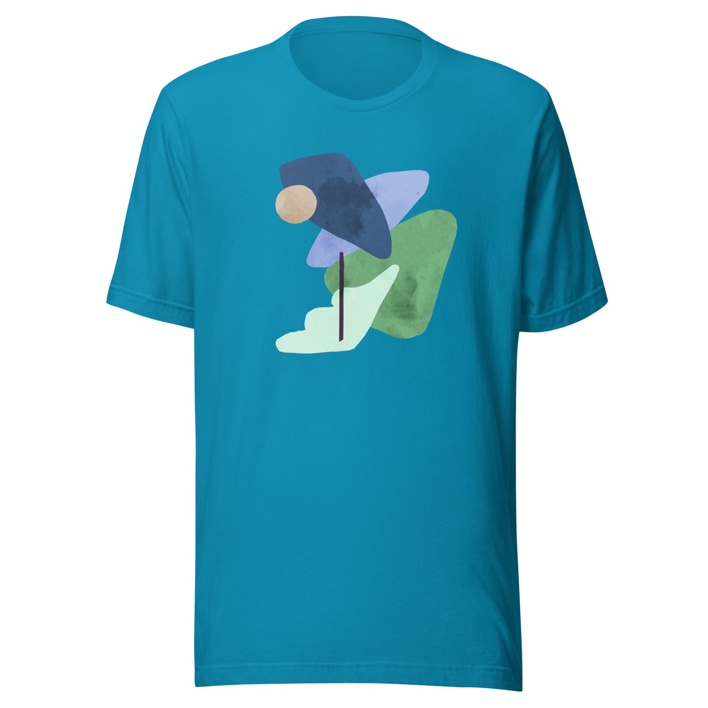 Unisex Abstract Art "Marine" T-shirt