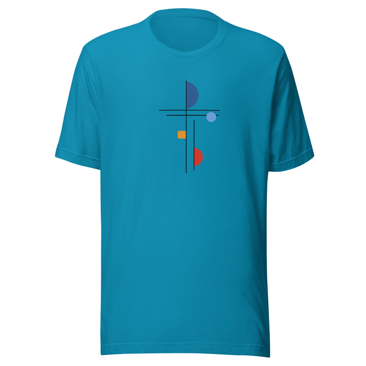 Unisex Abstract Art "Tulips" T-shirt