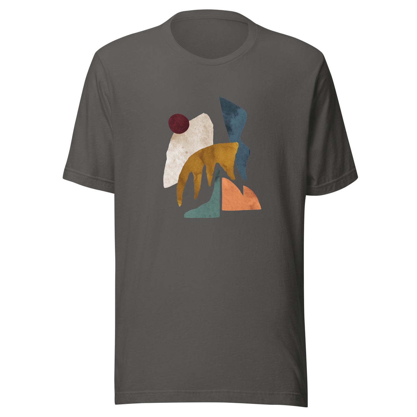 Unisex Abstract Art "Mountains" T-shirt