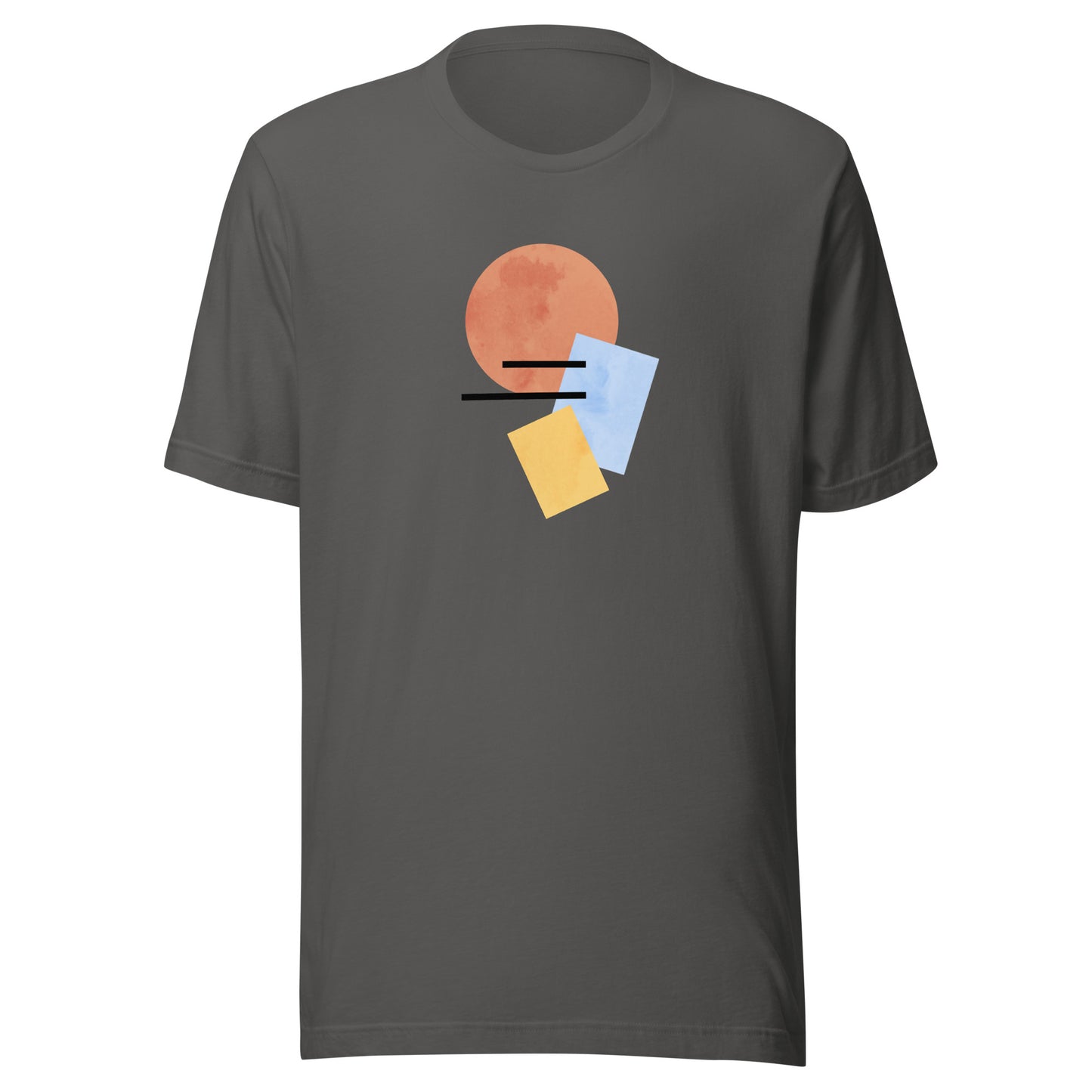 Unisex Abstract Art "Buildings" T-shirt