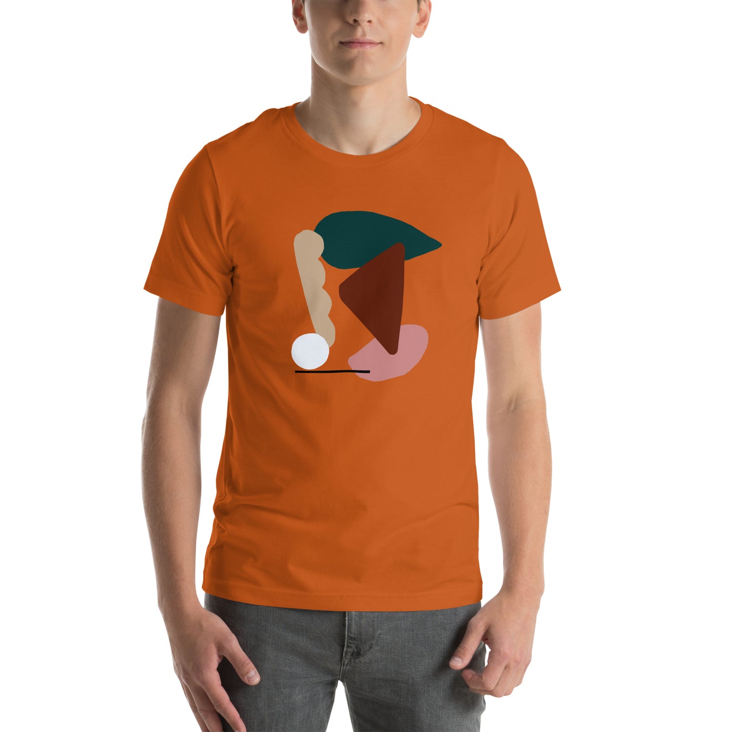 Unisex Abstract Art "Tree" T-shirt