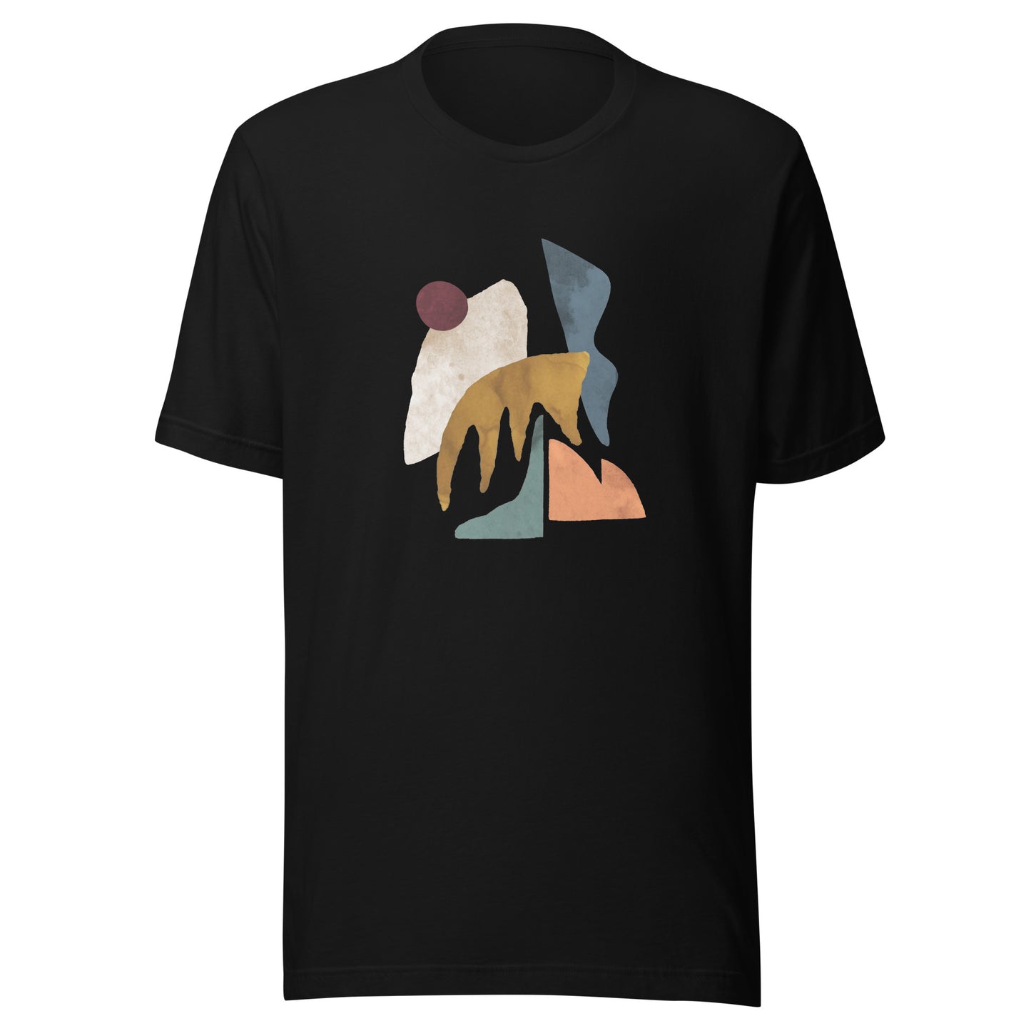 Unisex Abstract Art "Mountains" T-shirt