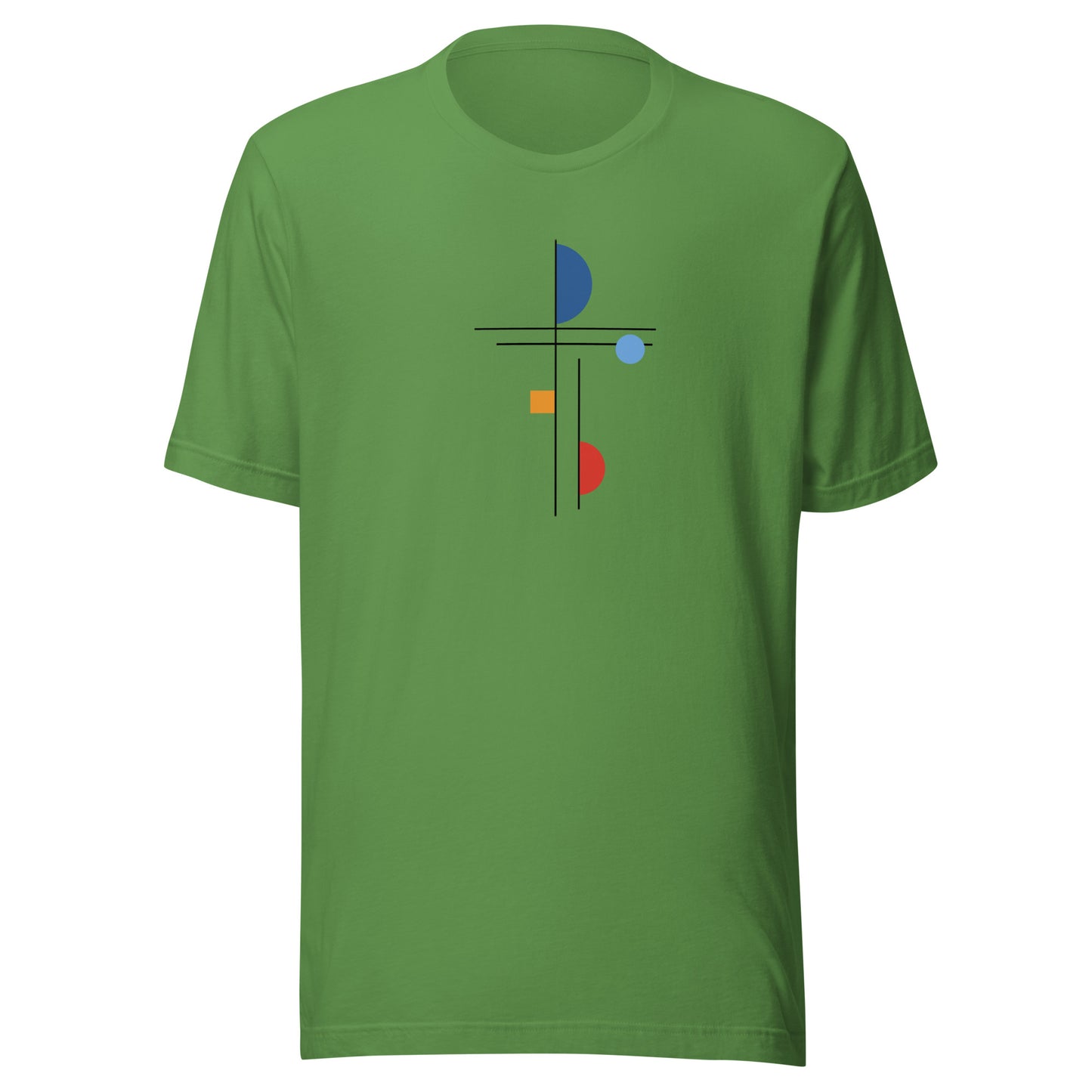 Unisex Abstract Art "Tulips" T-shirt