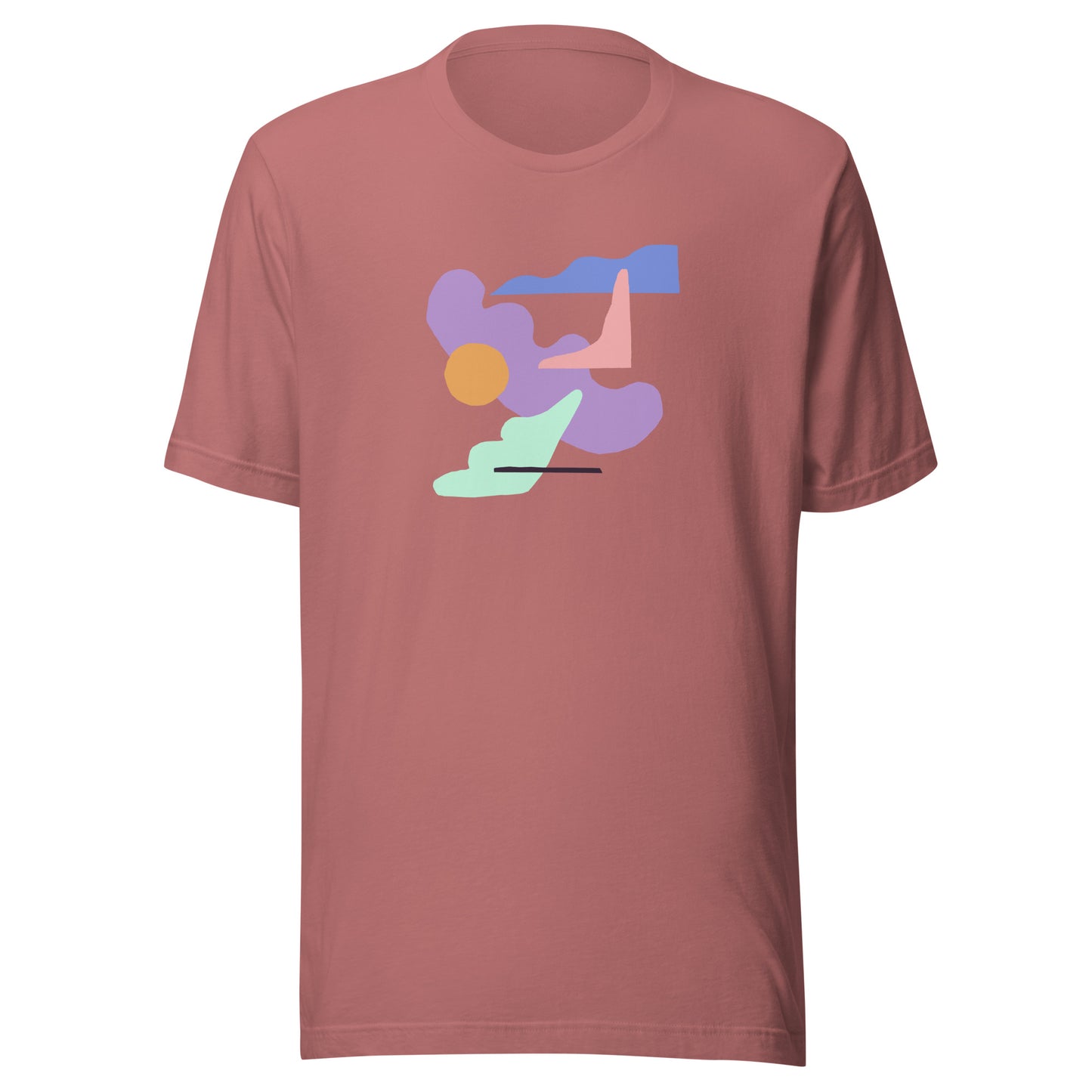 Unisex Abstract Art "80's" T-shirt