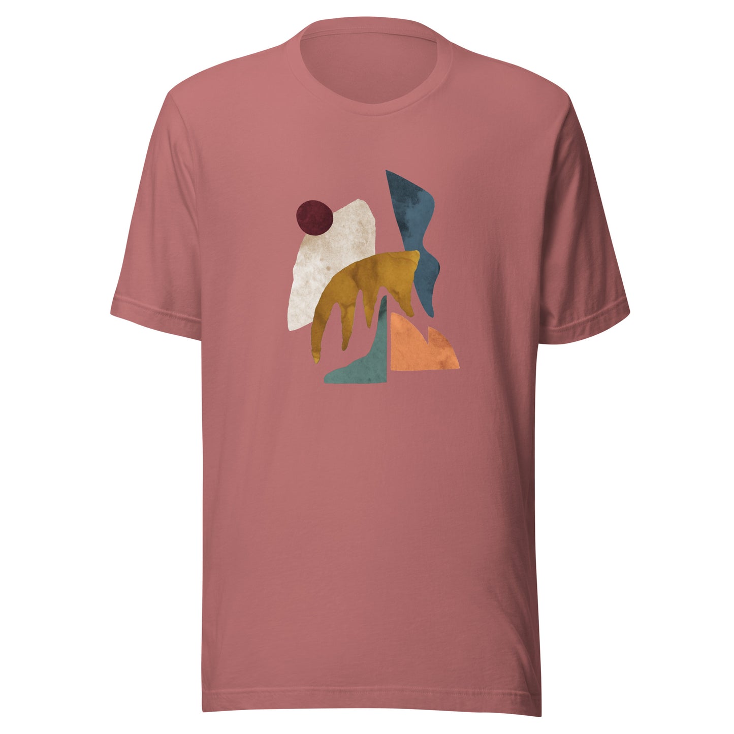 Unisex Abstract Art "Mountains" T-shirt