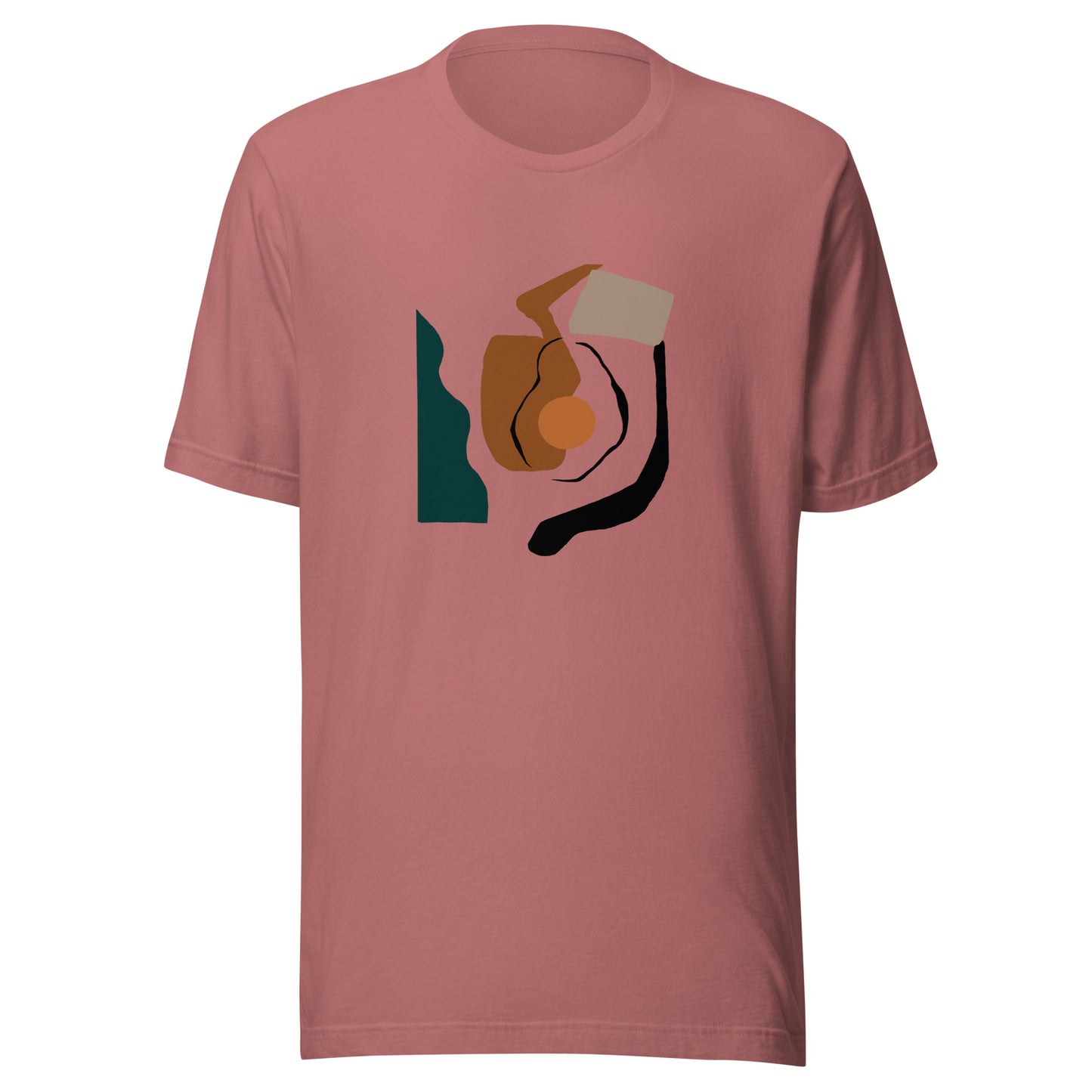 Unisex Abstract Art "Coral" T-shirt