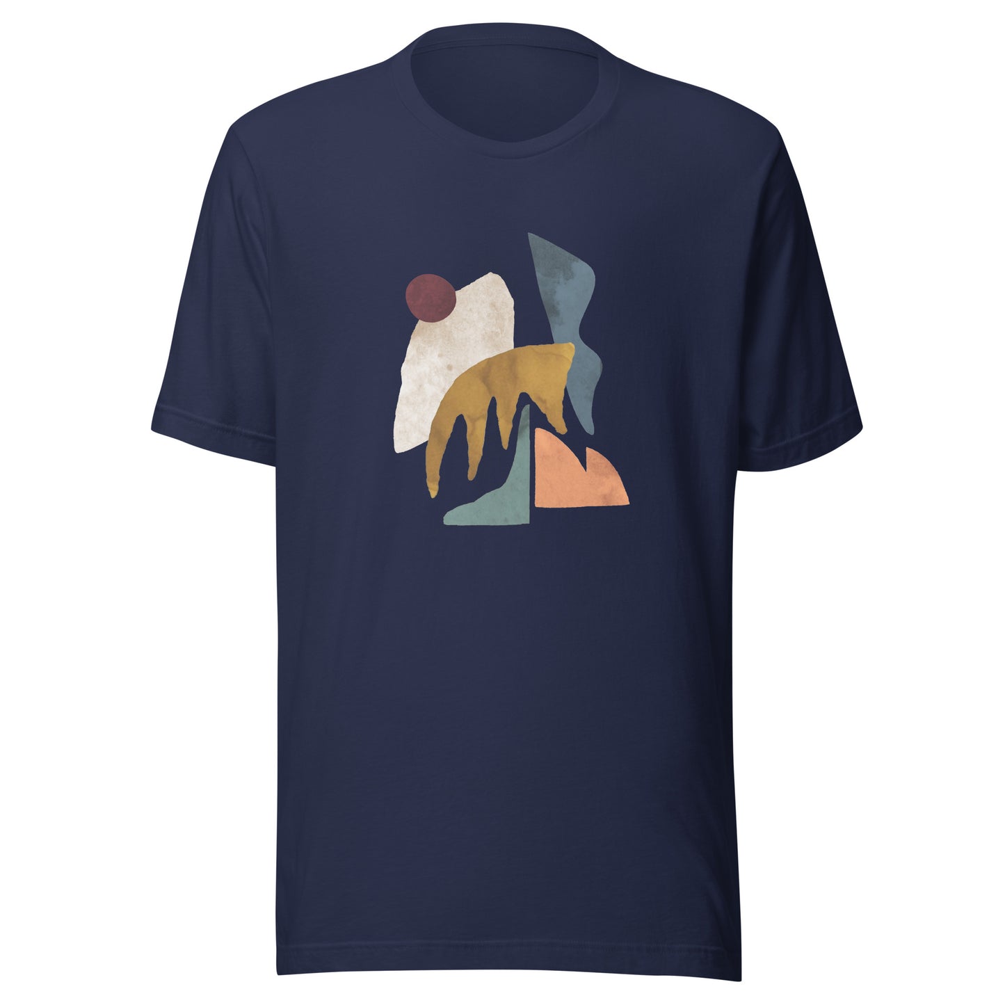 Unisex Abstract Art "Mountains" T-shirt