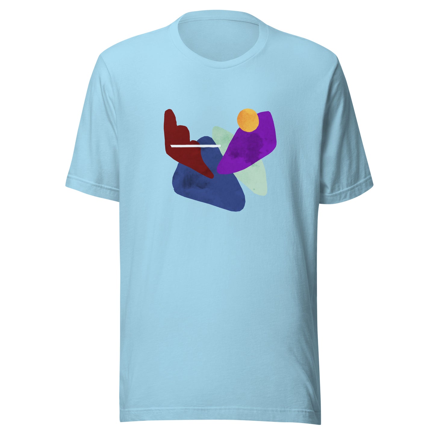 Unisex Abstract Art "Sky" T-shirt