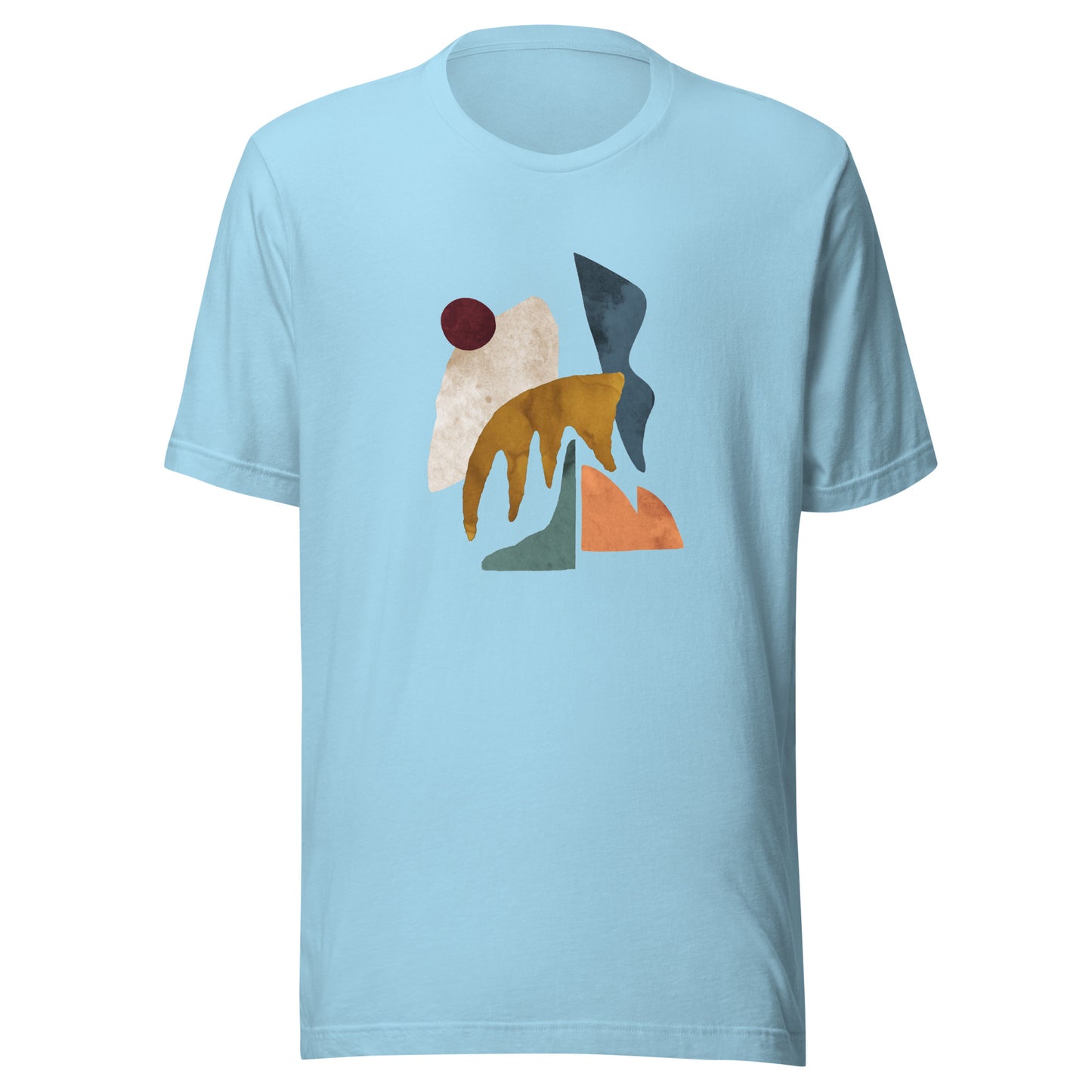 Unisex Abstract Art "Mountains" T-shirt