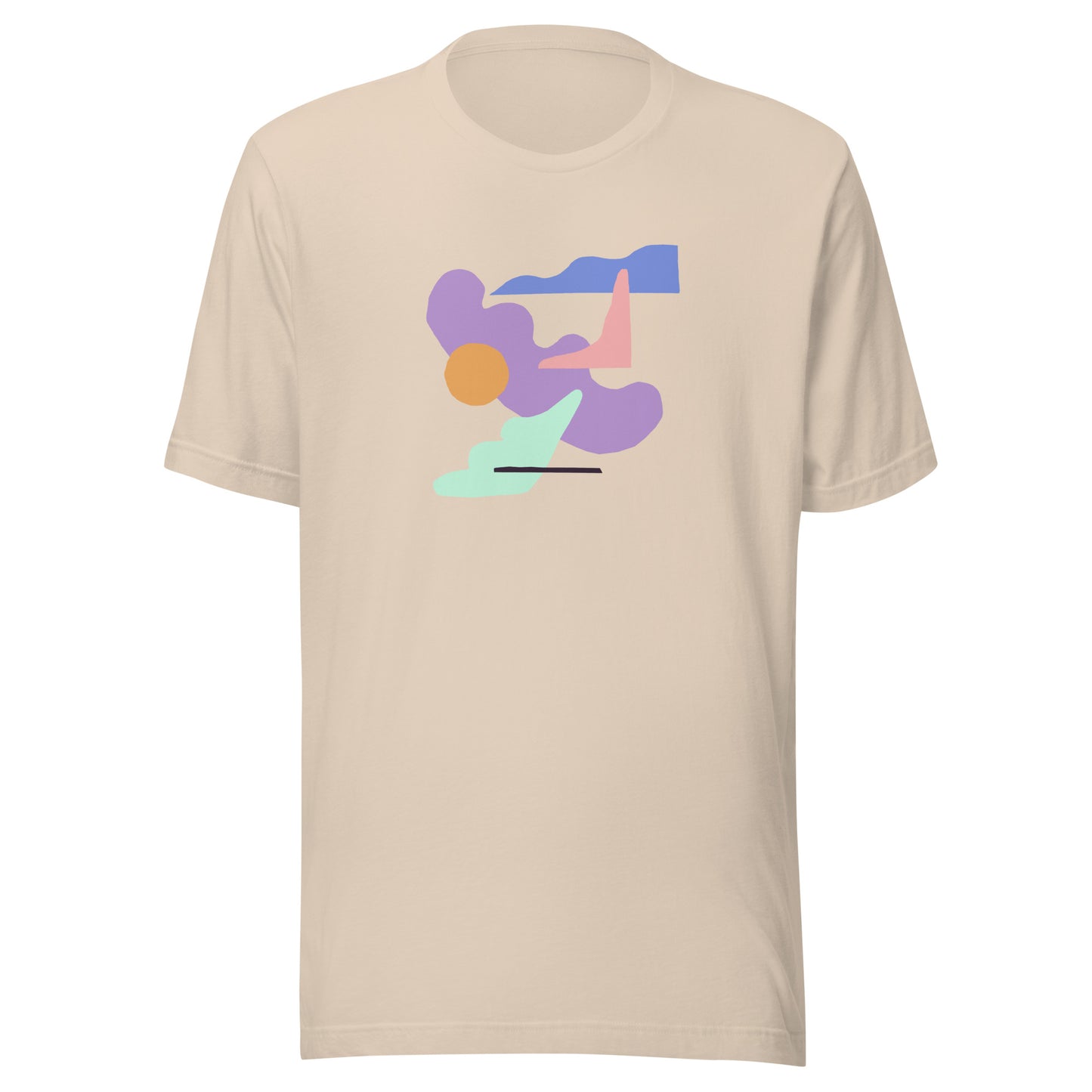 Unisex Abstract Art "80's" T-shirt