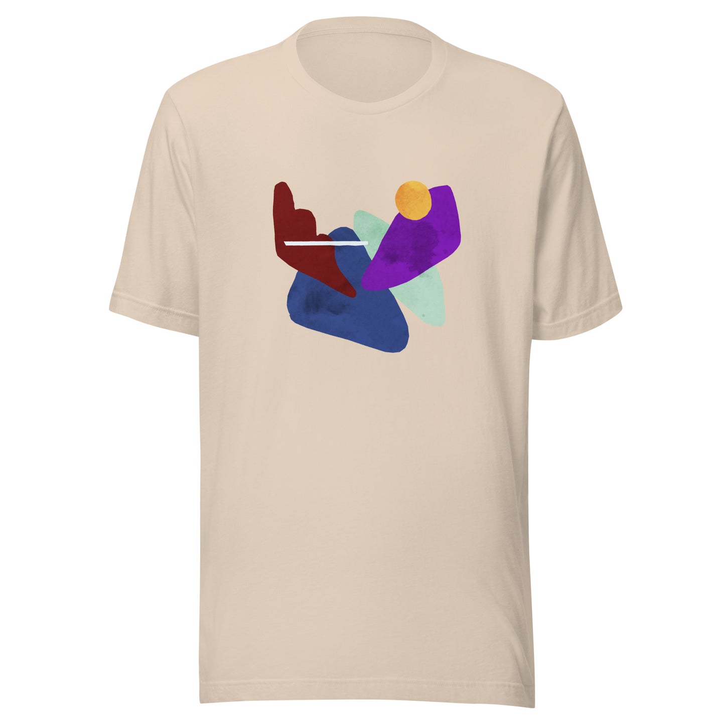 Unisex Abstract Art "Sky" T-shirt