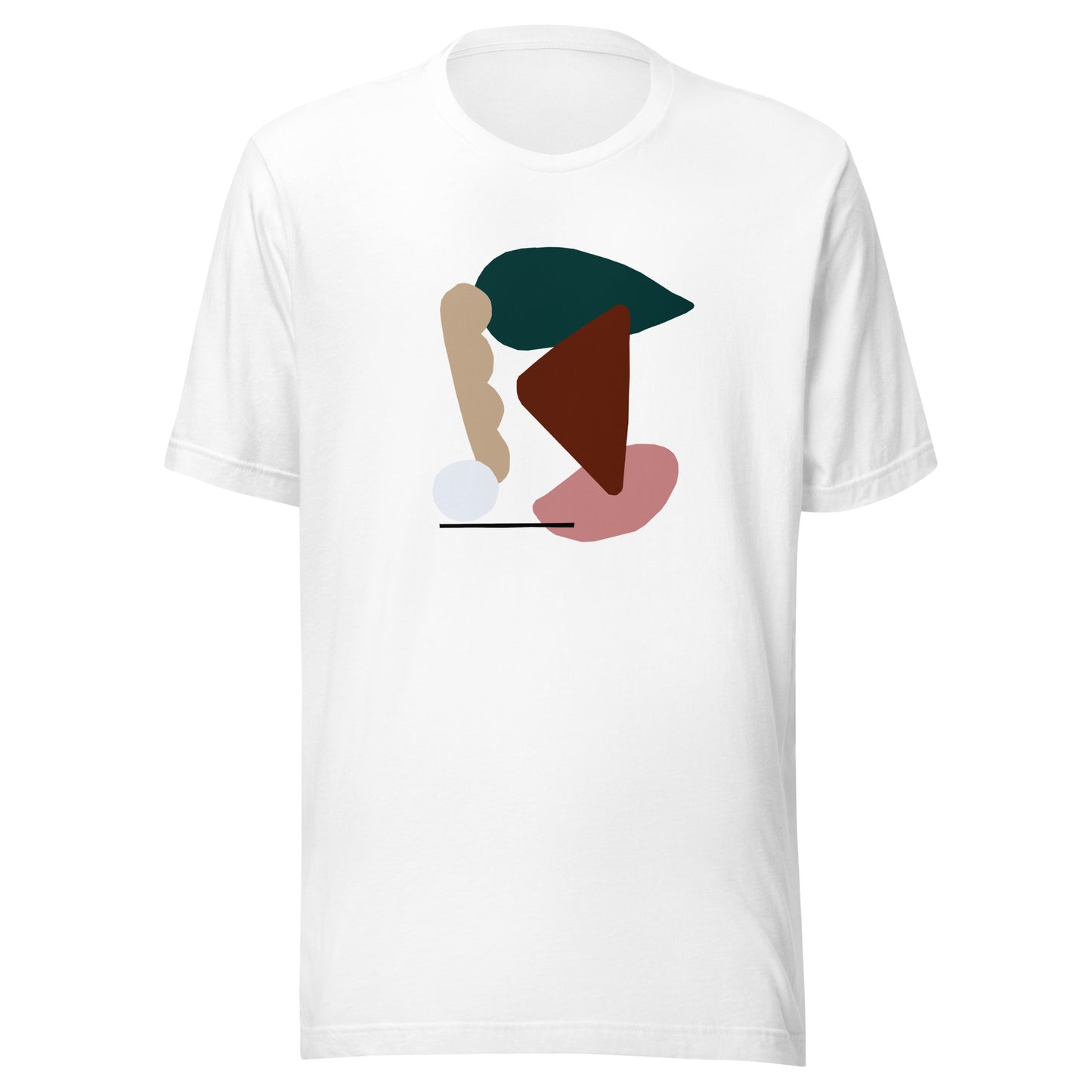 Unisex Abstract Art "Tree" T-shirt