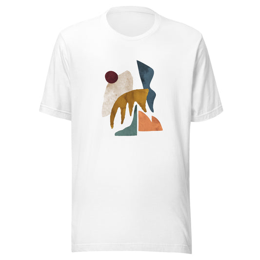 Unisex Abstract Art "Mountains" T-shirt